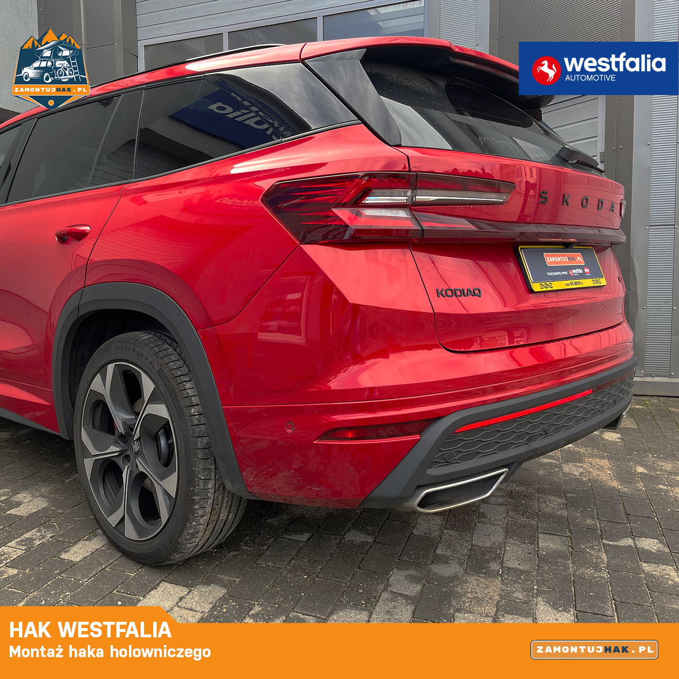 hak do skody od westfalia